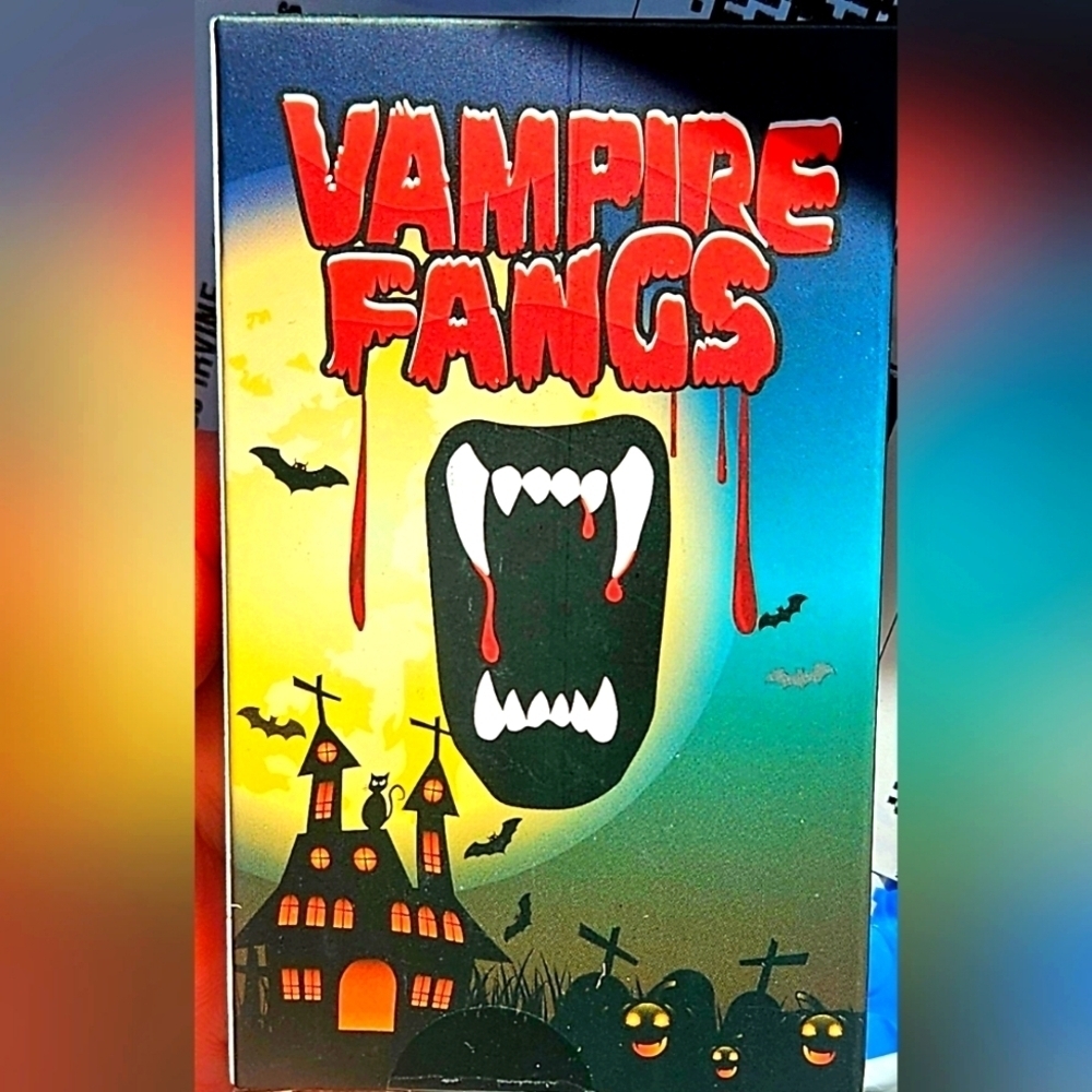 Vampire Teeth Fangs Adult and Kids - Picture 4 of 6